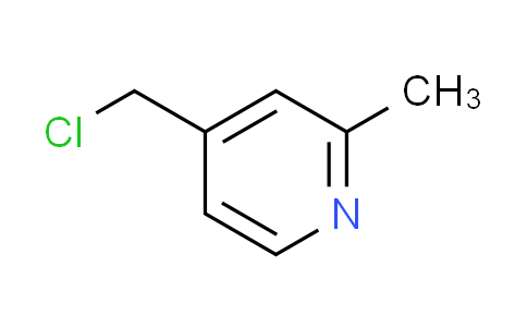CAS No. 75523-42-1, 4-(chloromethyl)-2-methylpyridine