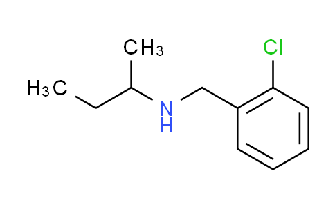 CAS No. 46191-71-3, N-(2-chlorobenzyl)butan-2-amine