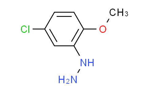 CAS No. 202823-24-3, (5-chloro-2-methoxyphenyl)hydrazine