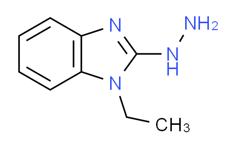 CAS No. 90562-75-7, 1-ethyl-2-hydrazino-1H-benzimidazole