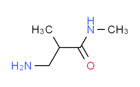 CAS No. 182493-88-5, 3-amino-N,2-dimethylpropanamide