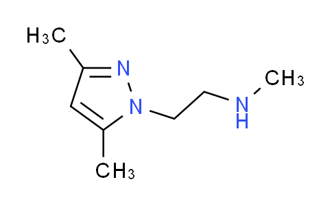 CAS No. 880361-81-9, 2-(3,5-dimethyl-1H-pyrazol-1-yl)-N-methylethanamine