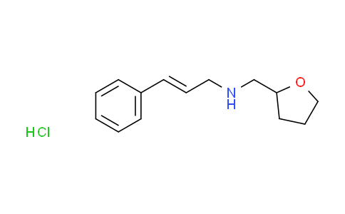 CAS No. 1053054-87-7, (3-phenyl-2-propen-1-yl)(tetrahydro-2-furanylmethyl)amine hydrochloride