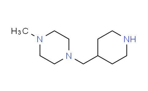 CAS No. 735262-46-1, 1-methyl-4-(4-piperidinylmethyl)piperazine