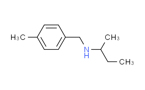 CAS No. 869942-01-8, N-(4-methylbenzyl)butan-2-amine