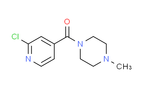 CAS No. 612487-28-2, 1-(2-chloroisonicotinoyl)-4-methylpiperazine