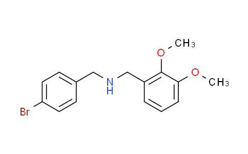 CAS No. 353779-16-5, (4-bromobenzyl)(2,3-dimethoxybenzyl)amine