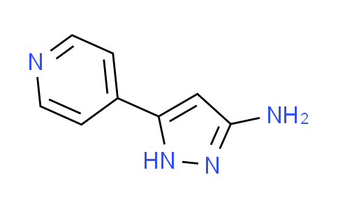 CAS No. 91912-53-7, 5-(4-pyridinyl)-1H-pyrazol-3-amine