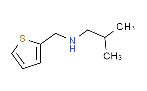 CAS No. 58924-52-0, 2-methyl-N-(2-thienylmethyl)-1-propanamine