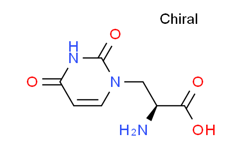 CAS No. 19772-76-0, 3-(2,4-dioxo-3,4-dihydropyrimidin-1(2H)-yl)alanine