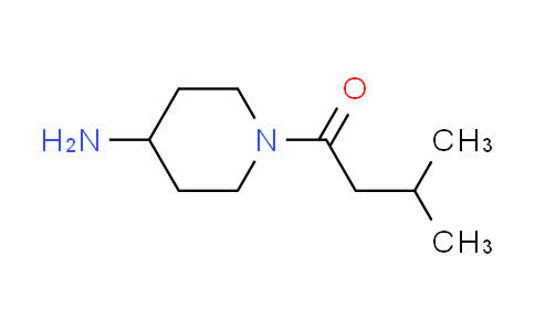 CAS No. 902836-48-0, 1-(3-methylbutanoyl)-4-piperidinamine