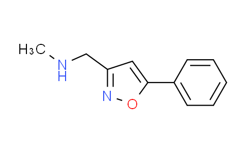 CAS No. 852431-02-8, N-methyl-1-(5-phenyl-3-isoxazolyl)methanamine