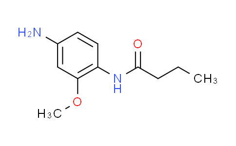 CAS No. 59988-64-6, N-(4-amino-2-methoxyphenyl)butanamide