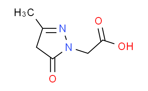CAS No. 30979-39-6, (3-methyl-5-oxo-4,5-dihydro-1H-pyrazol-1-yl)acetic acid