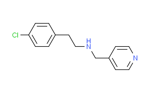 CAS No. 113248-70-7, 2-(4-chlorophenyl)-N-(pyridin-4-ylmethyl)ethanamine