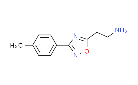 CAS No. 915922-82-6, 2-[3-(4-methylphenyl)-1,2,4-oxadiazol-5-yl]ethanamine