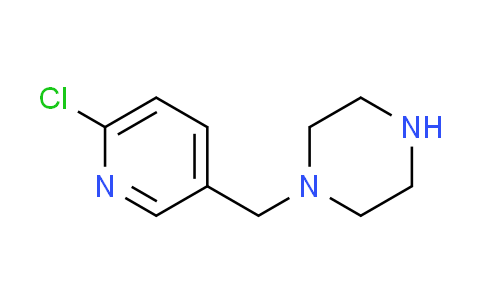 CAS No. 1135439-04-1, 1-[(6-chloro-3-pyridinyl)methyl]piperazine