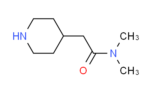 CAS No. 138304-77-5, N,N-dimethyl-2-(4-piperidinyl)acetamide