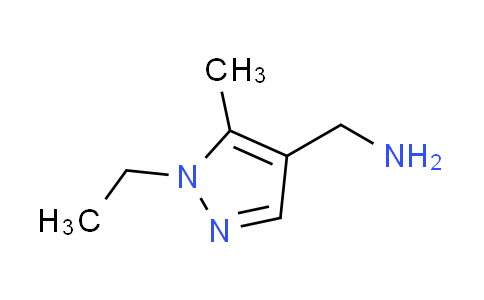 CAS No. 898046-26-9, 1-(1-ethyl-5-methyl-1H-pyrazol-4-yl)methanamine