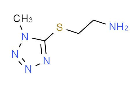 CAS No. 774191-08-1, 2-[(1-methyl-1H-tetrazol-5-yl)thio]ethanamine