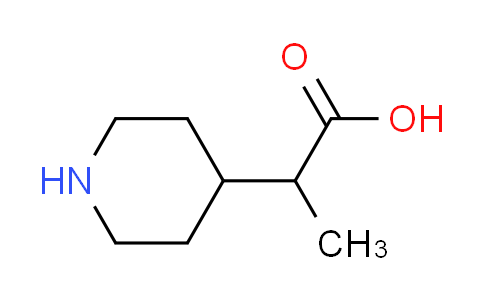CAS No. 90205-09-7, 2-(4-piperidinyl)propanoic acid