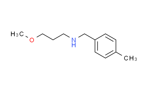 CAS No. 884497-41-0, (3-methoxypropyl)(4-methylbenzyl)amine