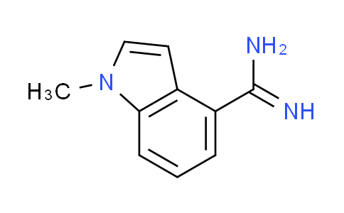 CAS No. 1030422-66-2, 1-methyl-1H-indole-4-carboximidamide