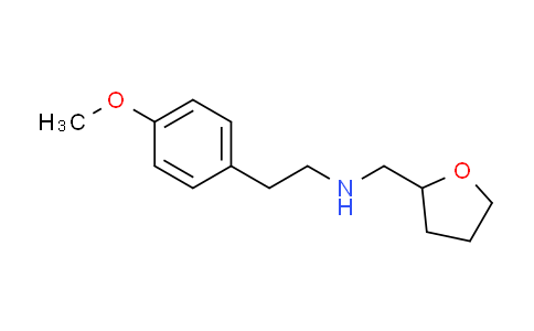 CAS No. 356537-93-4, 2-(4-methoxyphenyl)-N-(tetrahydrofuran-2-ylmethyl)ethanamine