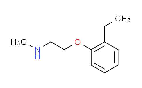 CAS No. 57162-89-7, 2-(2-ethylphenoxy)-N-methylethanamine