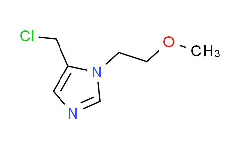 CAS No. 754973-68-7, 5-(chloromethyl)-1-(2-methoxyethyl)-1H-imidazole
