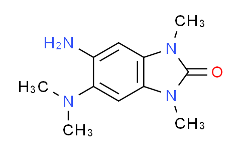 CAS No. 73778-96-8, 5-amino-6-(dimethylamino)-1,3-dimethyl-1,3-dihydro-2H-benzimidazol-2-one