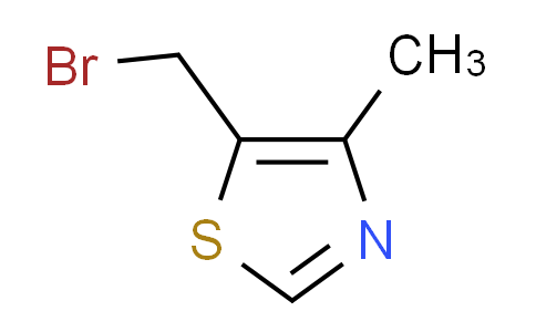 CAS No. 181424-10-2, 5-(bromomethyl)-4-methyl-1,3-thiazole