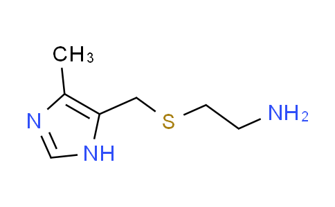 CAS No. 38585-67-0, (2-{[(4-methyl-1H-imidazol-5-yl)methyl]thio}ethyl)amine