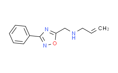 CAS No. 890324-00-2, N-[(3-phenyl-1,2,4-oxadiazol-5-yl)methyl]-2-propen-1-amine