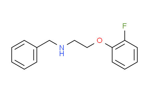 CAS No. 884497-70-5, N-benzyl-2-(2-fluorophenoxy)ethanamine