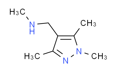 CAS No. 514816-08-1, N-methyl-1-(1,3,5-trimethyl-1H-pyrazol-4-yl)methanamine