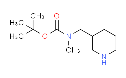 CAS No. 169750-76-9, tert-butyl methyl(3-piperidinylmethyl)carbamate