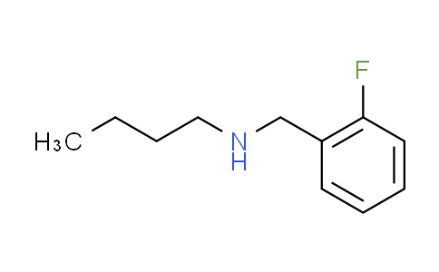 CAS No. 60509-33-3, N-(2-fluorobenzyl)-1-butanamine