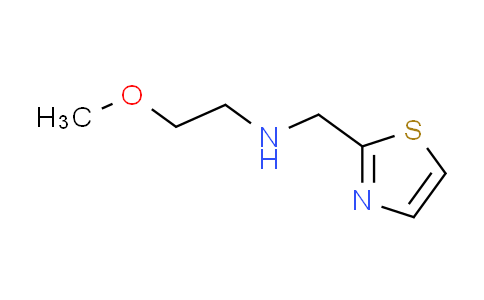 CAS No. 886504-94-5, (2-methoxyethyl)(1,3-thiazol-2-ylmethyl)amine