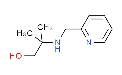 CAS No. 892591-92-3, 2-methyl-2-[(pyridin-2-ylmethyl)amino]propan-1-ol
