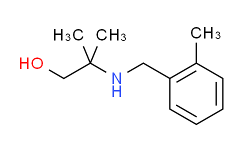 CAS No. 893580-77-3, 2-methyl-2-[(2-methylbenzyl)amino]-1-propanol
