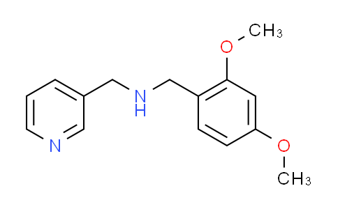 CAS No. 418777-28-3, (2,4-dimethoxybenzyl)(pyridin-3-ylmethyl)amine