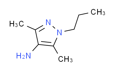 CAS No. 97893-09-9, 3,5-dimethyl-1-propyl-1H-pyrazol-4-amine