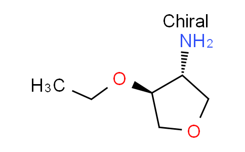 CAS No. 1212258-82-6, trans-4-ethoxytetrahydro-3-furanamine
