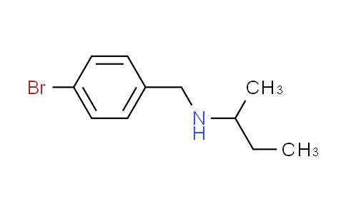 CAS No. 59513-66-5, (4-bromobenzyl)sec-butylamine