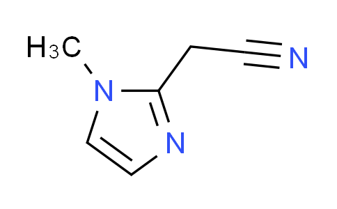 CAS No. 3984-53-0, (1-methyl-1H-imidazol-2-yl)acetonitrile