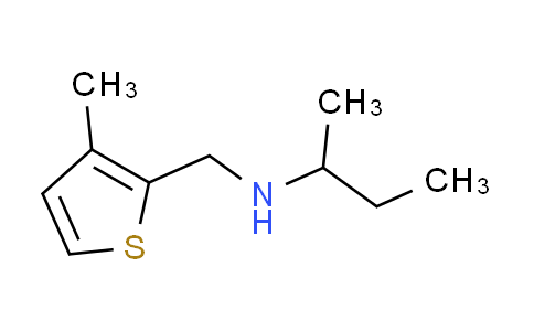 CAS No. 869942-29-0, N-[(3-methyl-2-thienyl)methyl]-2-butanamine