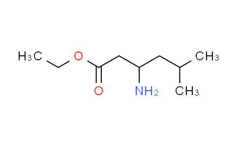 CAS No. 90726-94-6, ethyl 3-amino-5-methylhexanoate