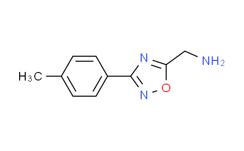 CAS No. 890324-74-0, 1-[3-(4-methylphenyl)-1,2,4-oxadiazol-5-yl]methanamine
