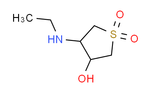 DY610124 | 66335-84-0 | 4-(ethylamino)tetrahydrothiophene-3-ol 1,1-dioxide